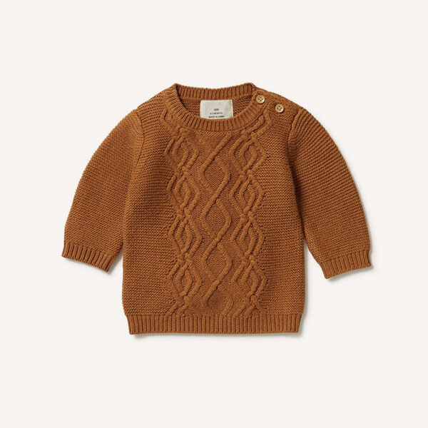 Knitted Cable Jumper
